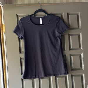 lululemon athletica Classic Black Short Sleeve Tee